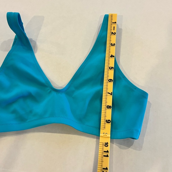 Vilebrequin Women’s Bikini Swim Top Size 6 Bright Blue Adjustable Straps Beach - Picture 13 of 14